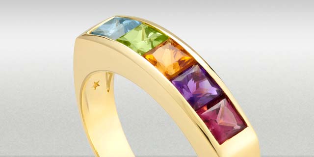 sessie Verstoring bende Coleções - Rainbow Ouro Branco 18K Topázio Azul Pingente de R$1.001,00 até  R$2.500,00 Rainbow – HStern